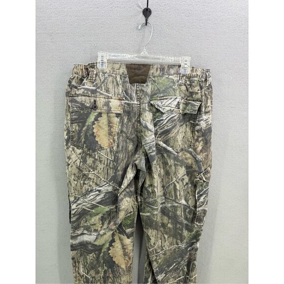 Mossy Oak Mens Multicolor Camo Break Up Country Cargo Hunting Pants Size Large - Picture 5 of 9